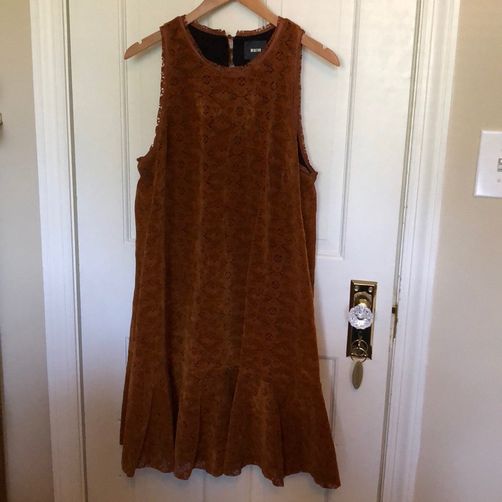 Anthropologie Maeve Corduroy Shift Dress
